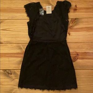 NWT Pitaya Black Lace Dress